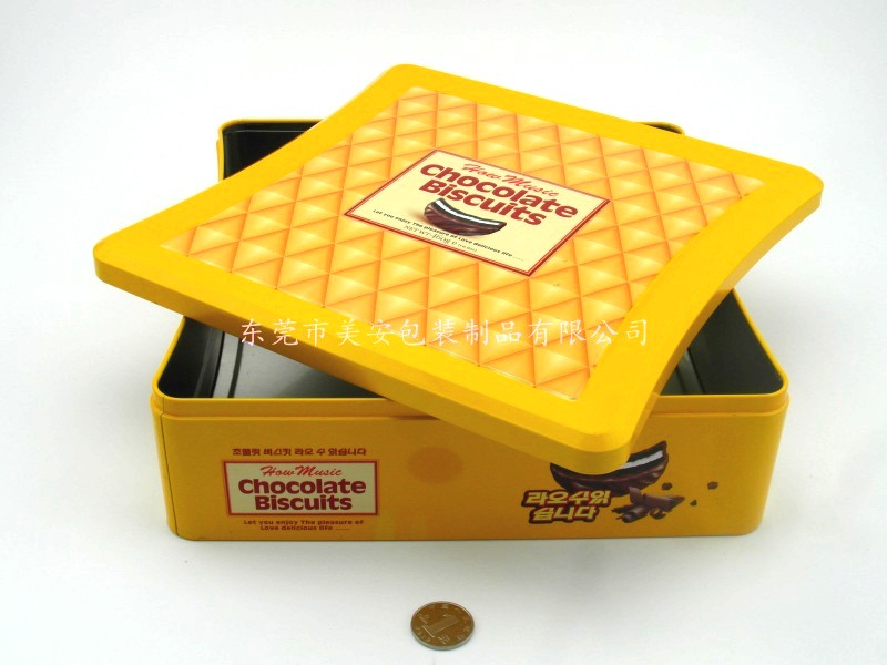 手工巧克力铁盒